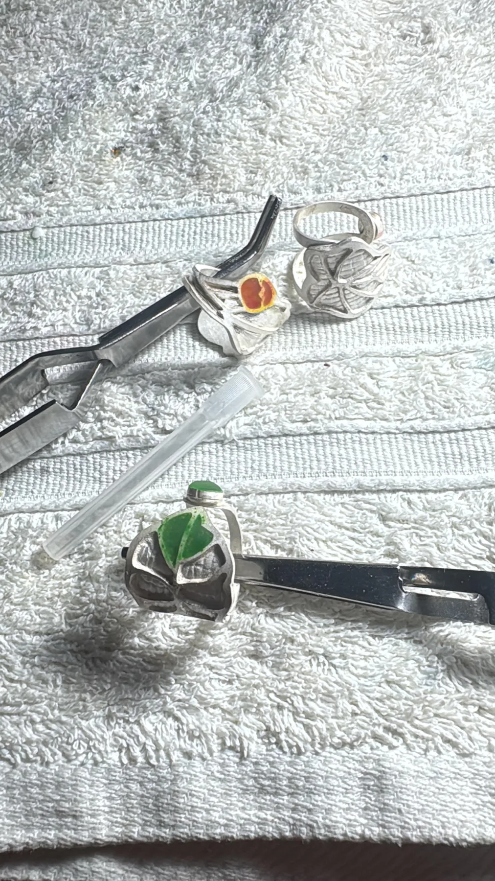 Final finishing of the jewel
